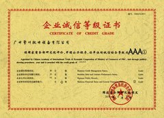 誠信等級(jí)