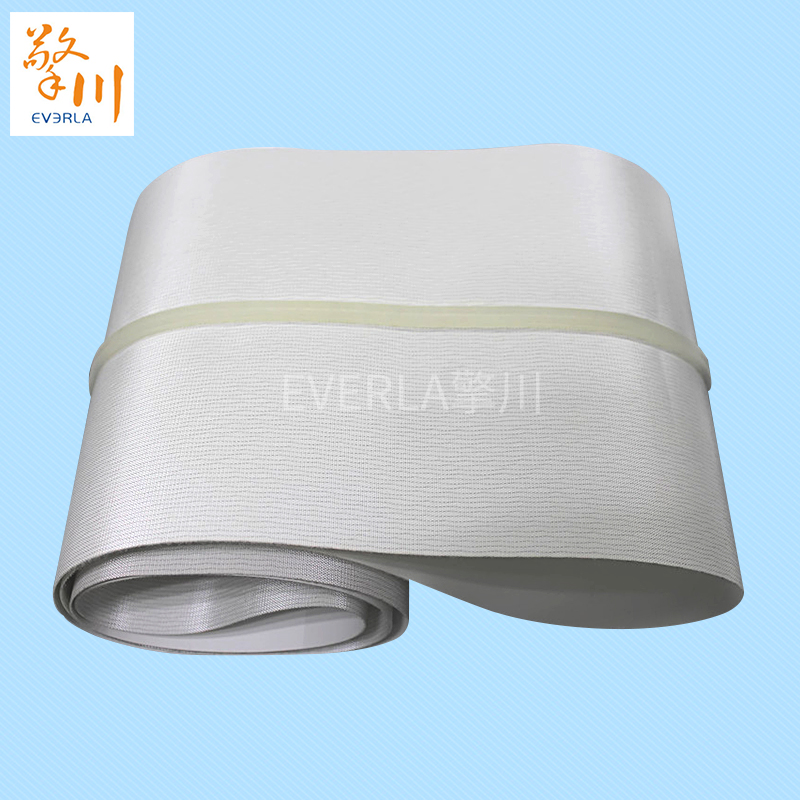 白色透明加導(dǎo)條pu<a href='http://www.www.szfulaite.com/shusongdai/' target='_blank'><u>輸送帶</u></a>食品<a href='http://www.www.szfulaite.com/shusongdai/' target='_blank'><u>輸送帶</u></a>主圖