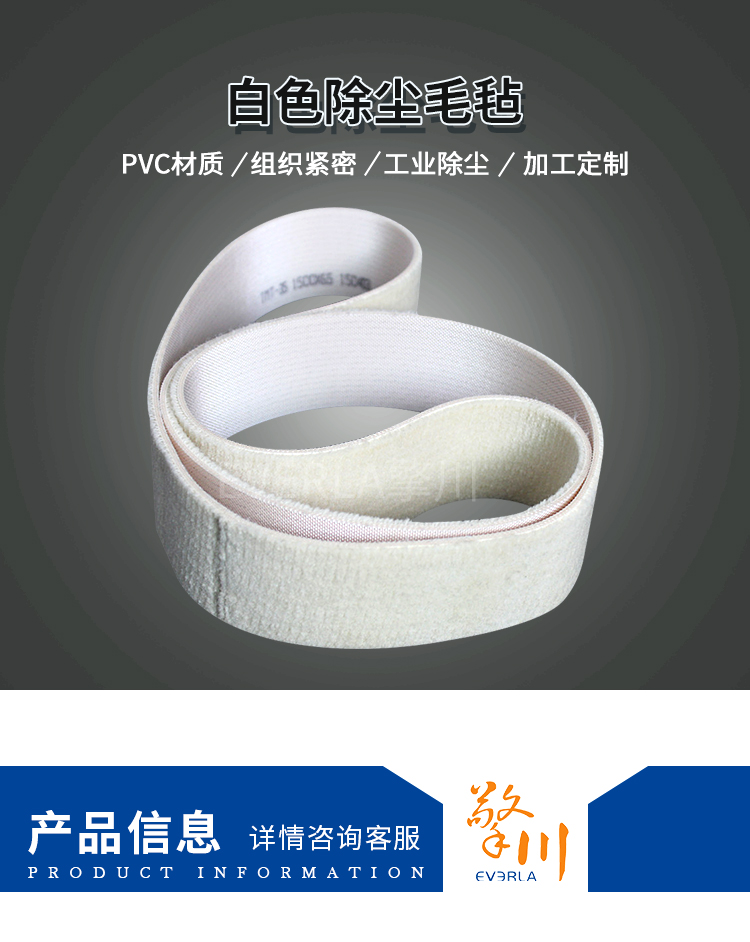 除塵毛氈輸送帶細節(jié)圖1