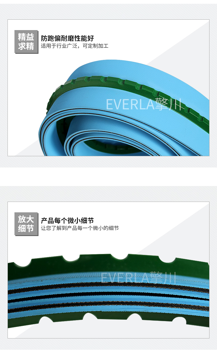 雙面藍色加導(dǎo)條片基帶