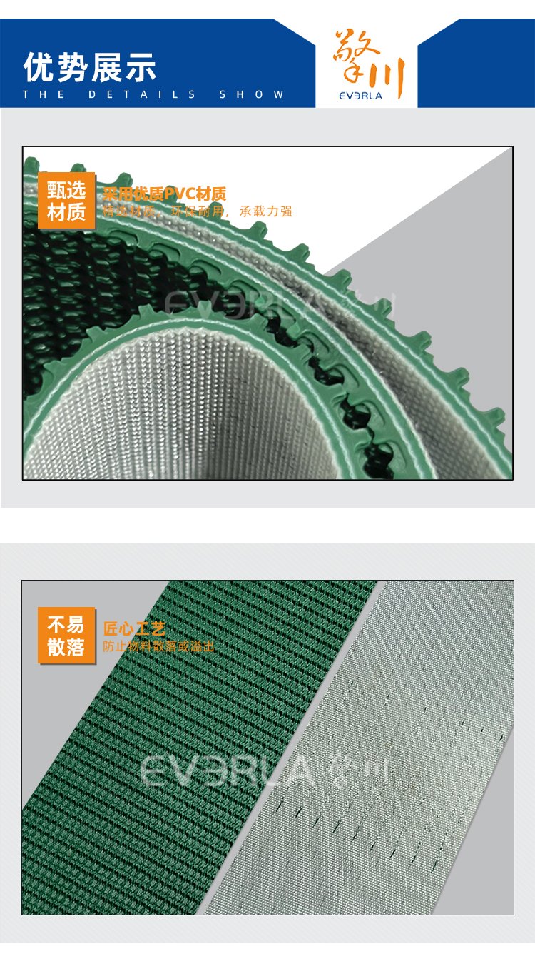 綠色PVC花紋帶